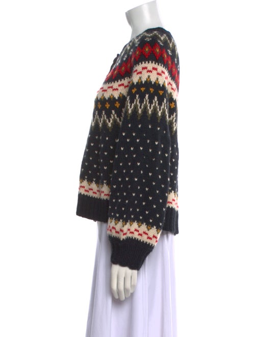 The Great Alpaca Printed Sweater