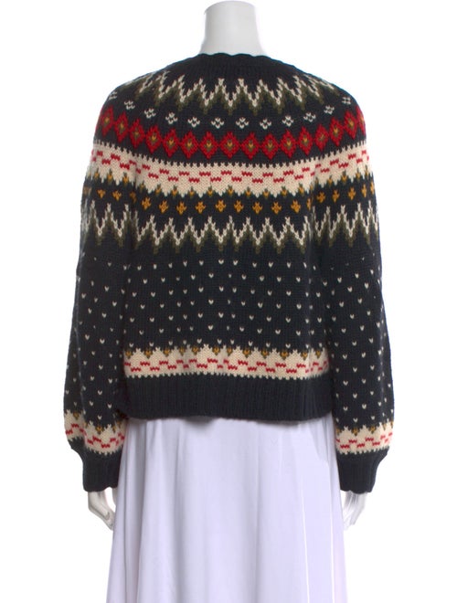 The Great Alpaca Printed Sweater