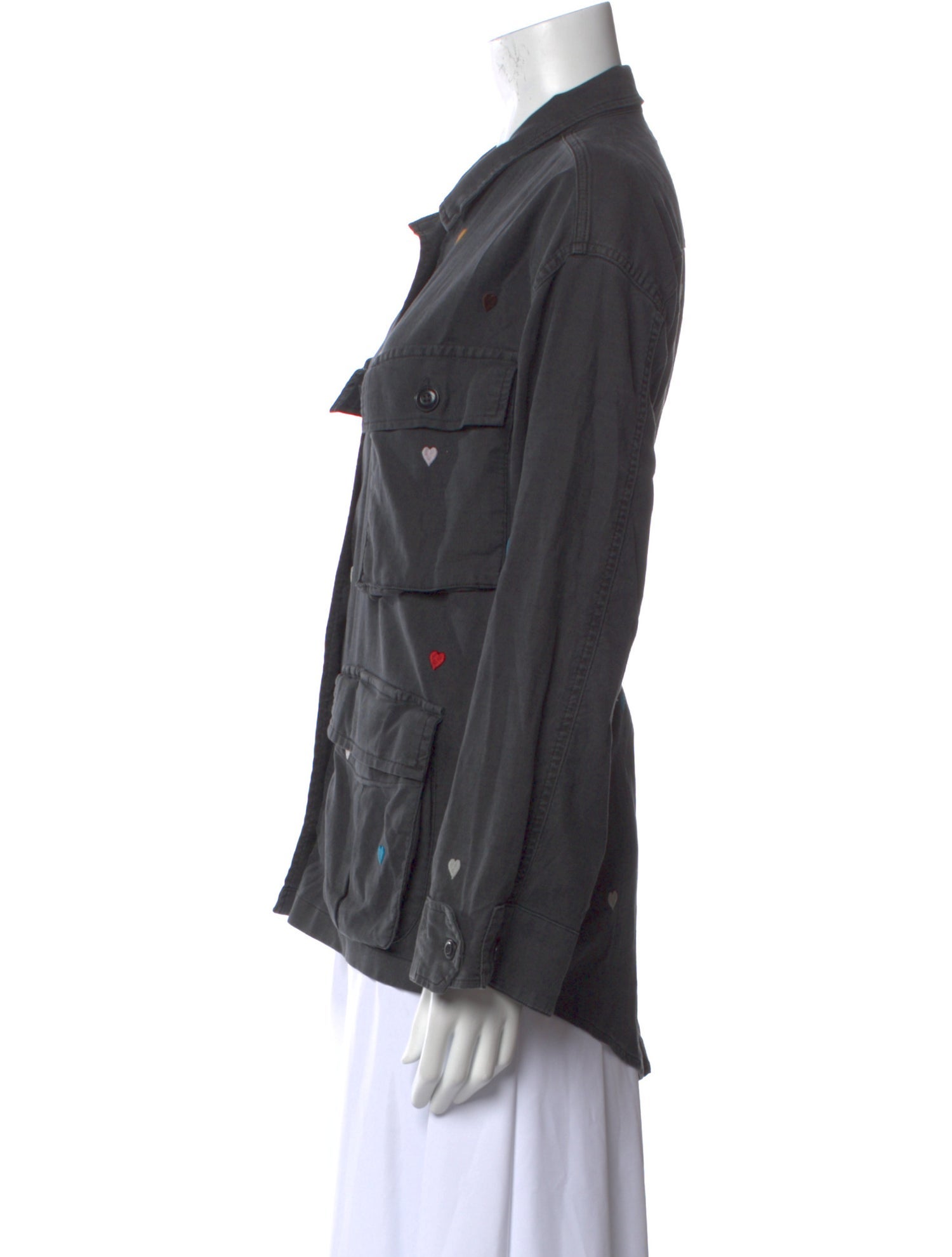 The Great Long Sleeve Button-Up Top