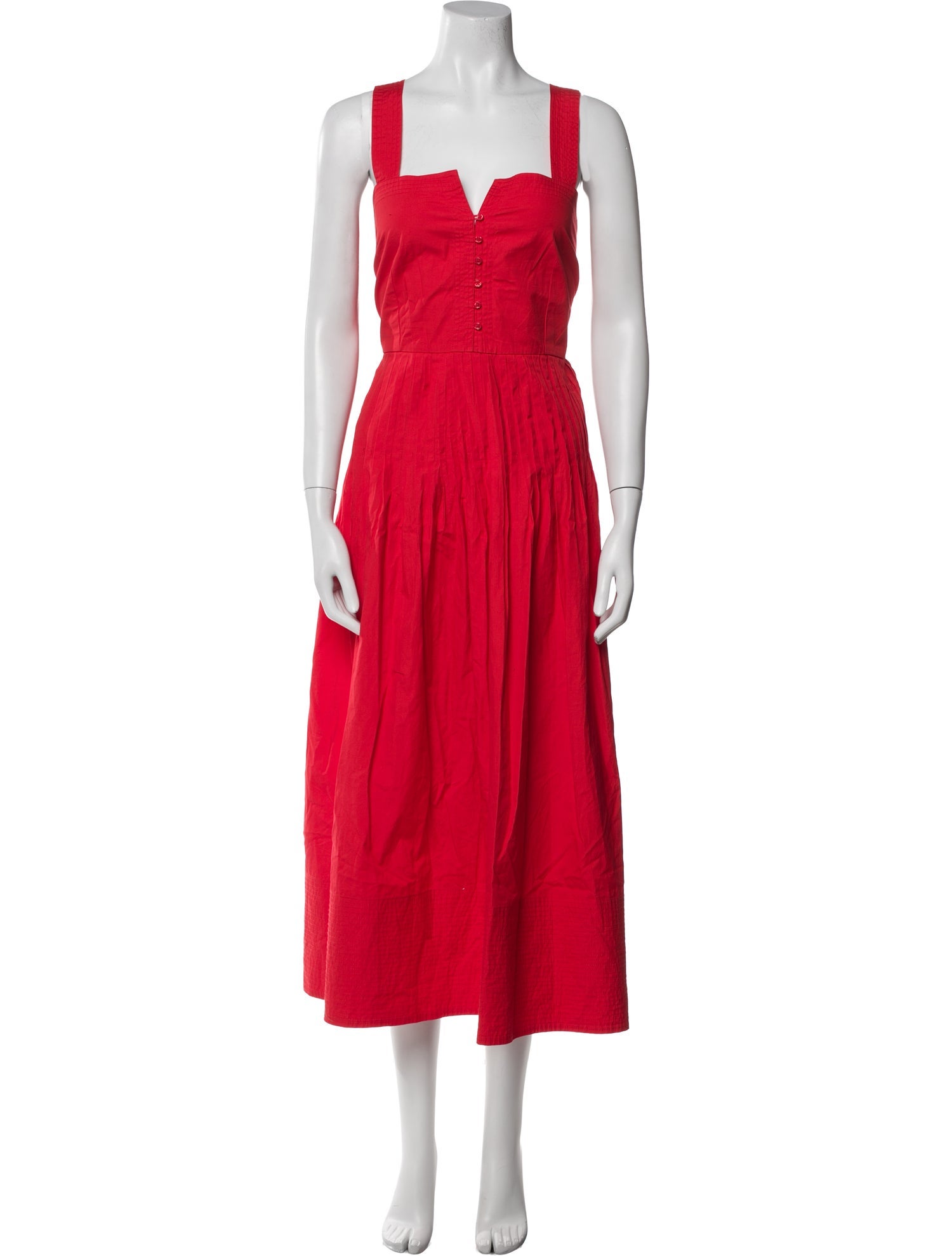 The Great Square Neckline Long Dress w/ Tags