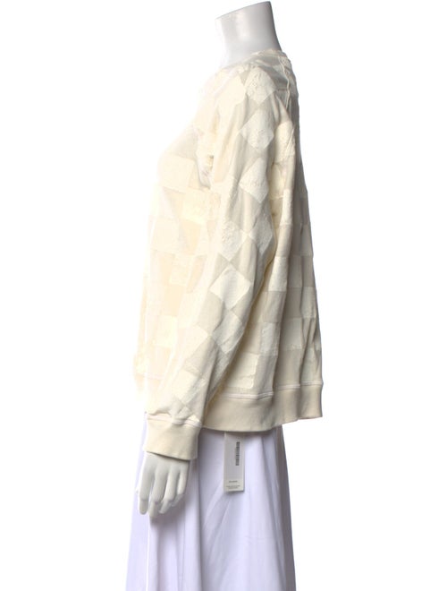 The Great Plaid Print Crew Neck Sweatshirt