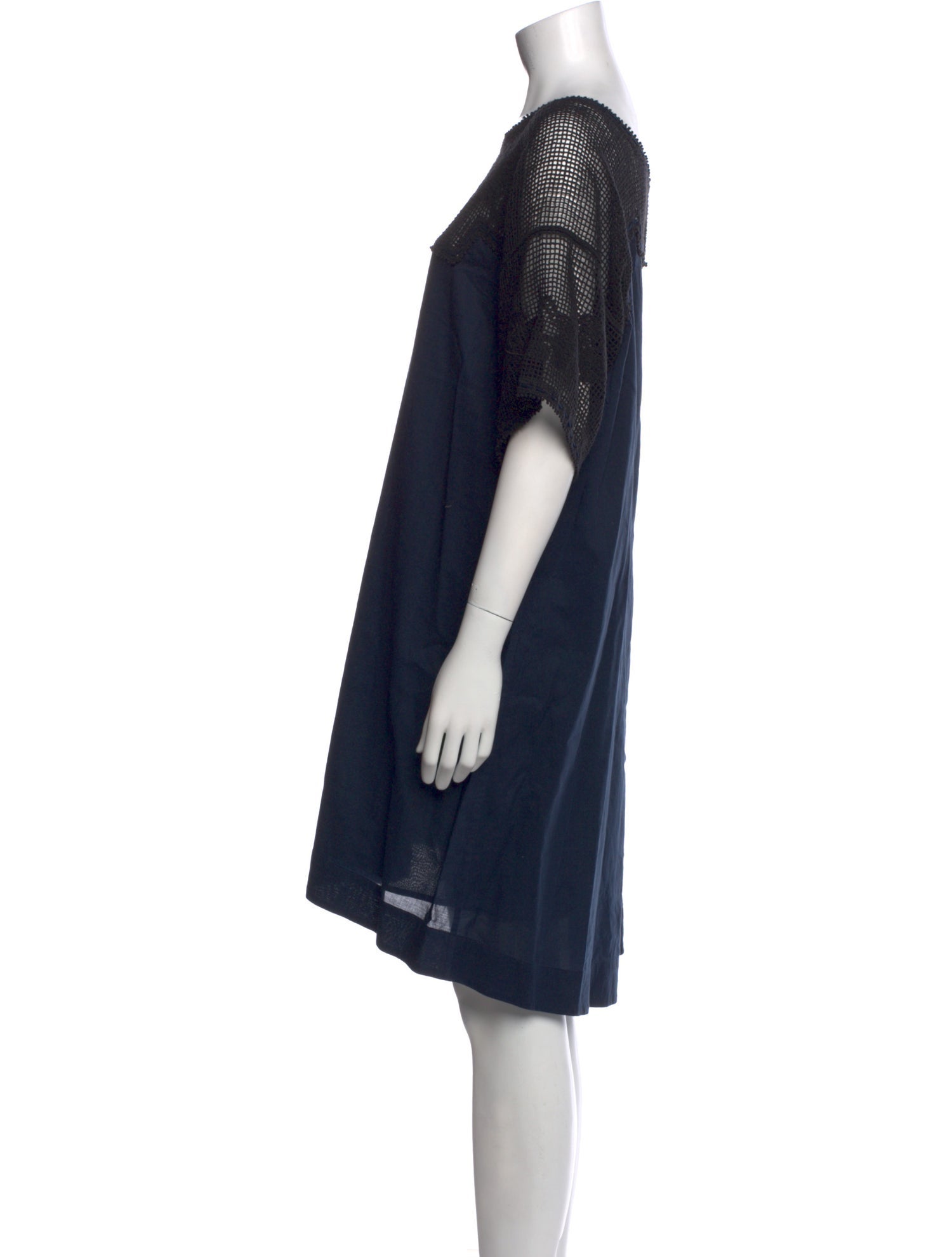 The Great Bateau Neckline Knee-Length Dress