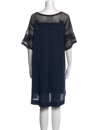 The Great Bateau Neckline Knee-Length Dress