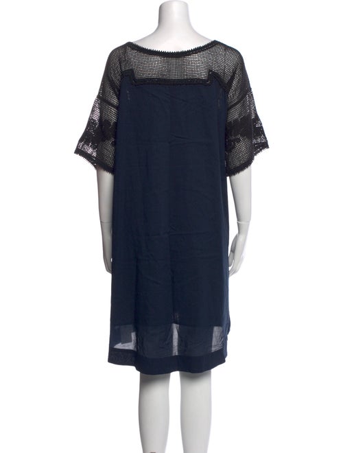 The Great Bateau Neckline Knee-Length Dress