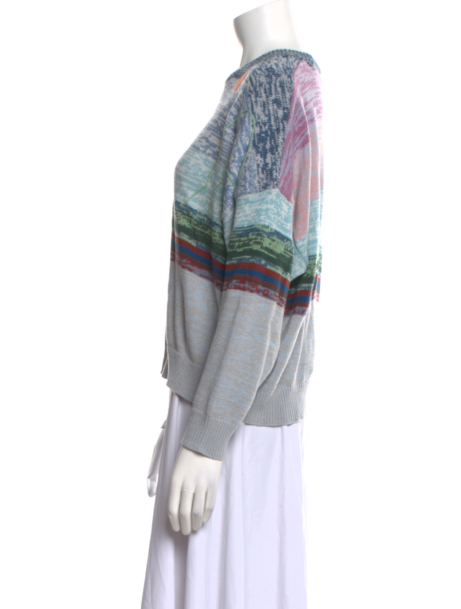 The Great Printed Crew Neck Sweater