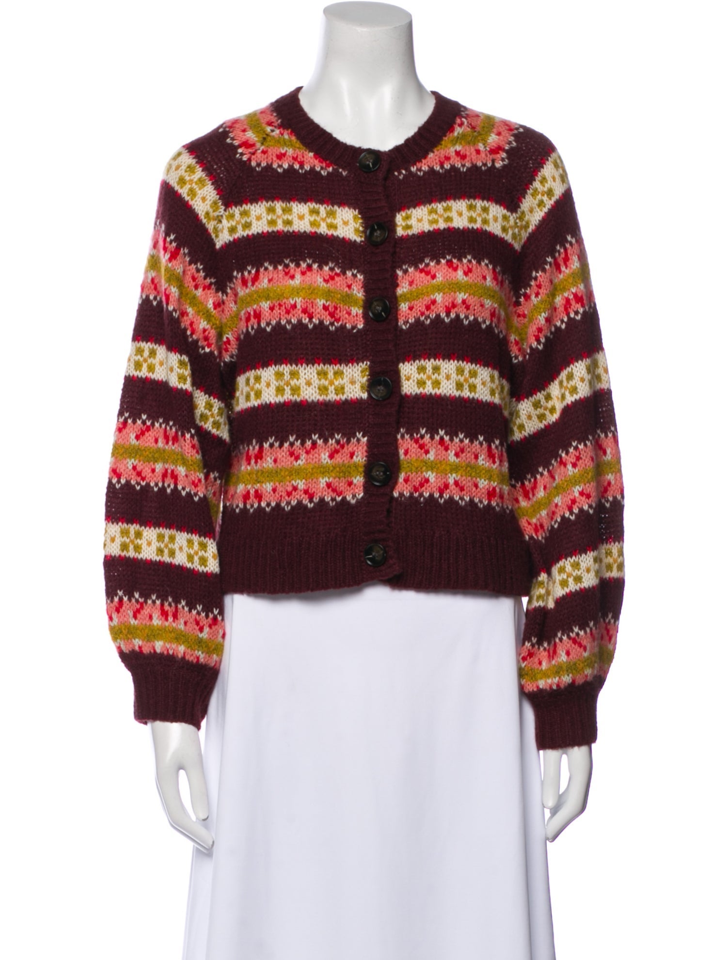 The Great Striped Crew Neck Sweater