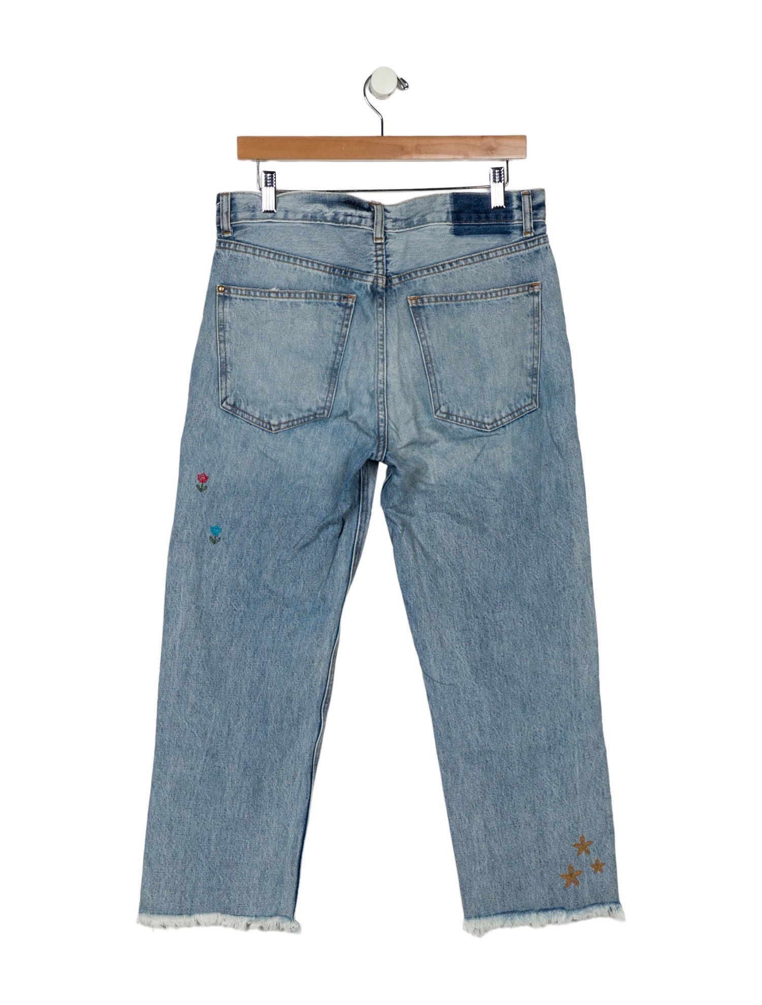 The Great Mid-Rise Straight Leg Jeans
