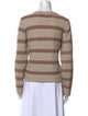 The Great Striped Crew Neck Sweater