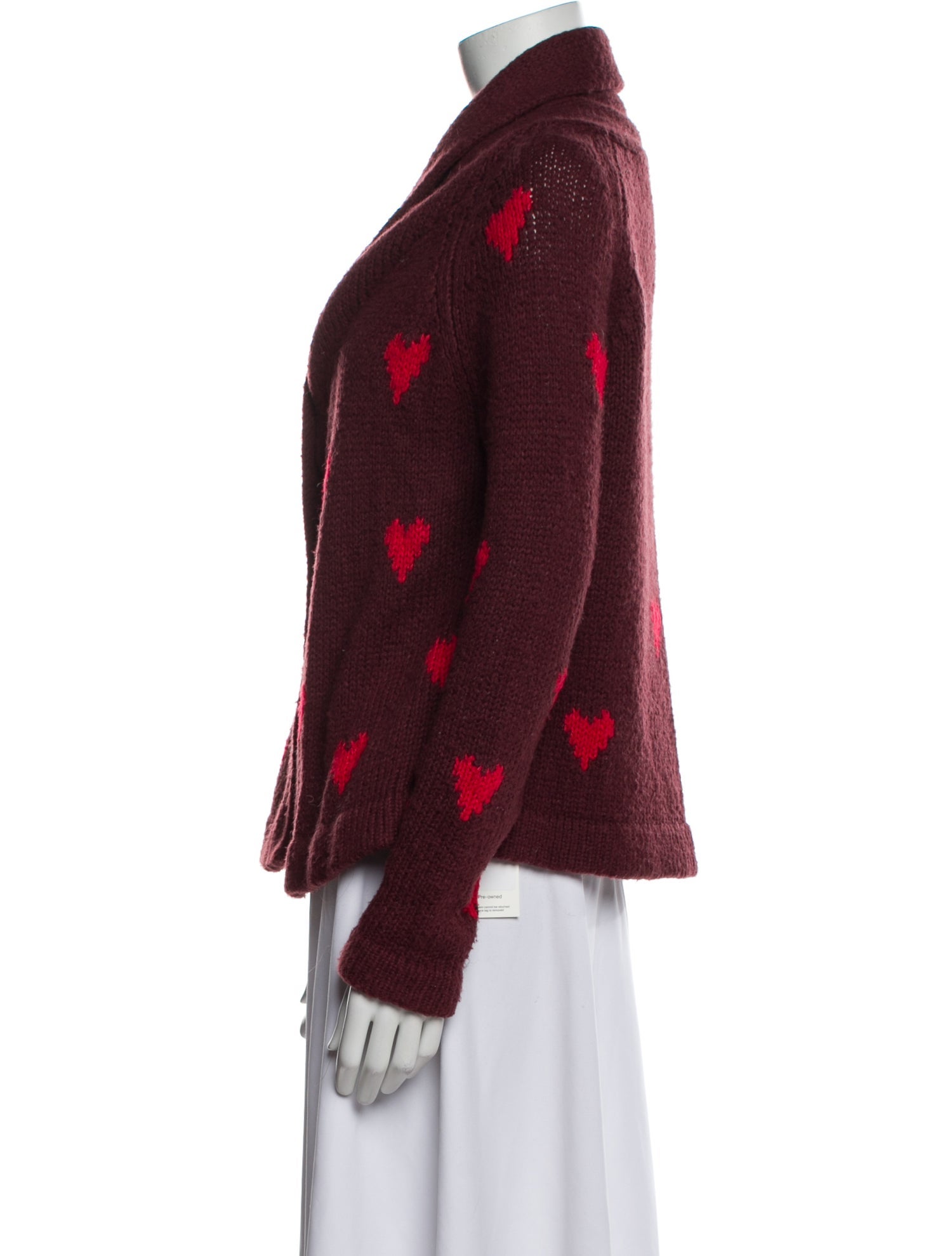 The Great Printed V-Neck Sweater