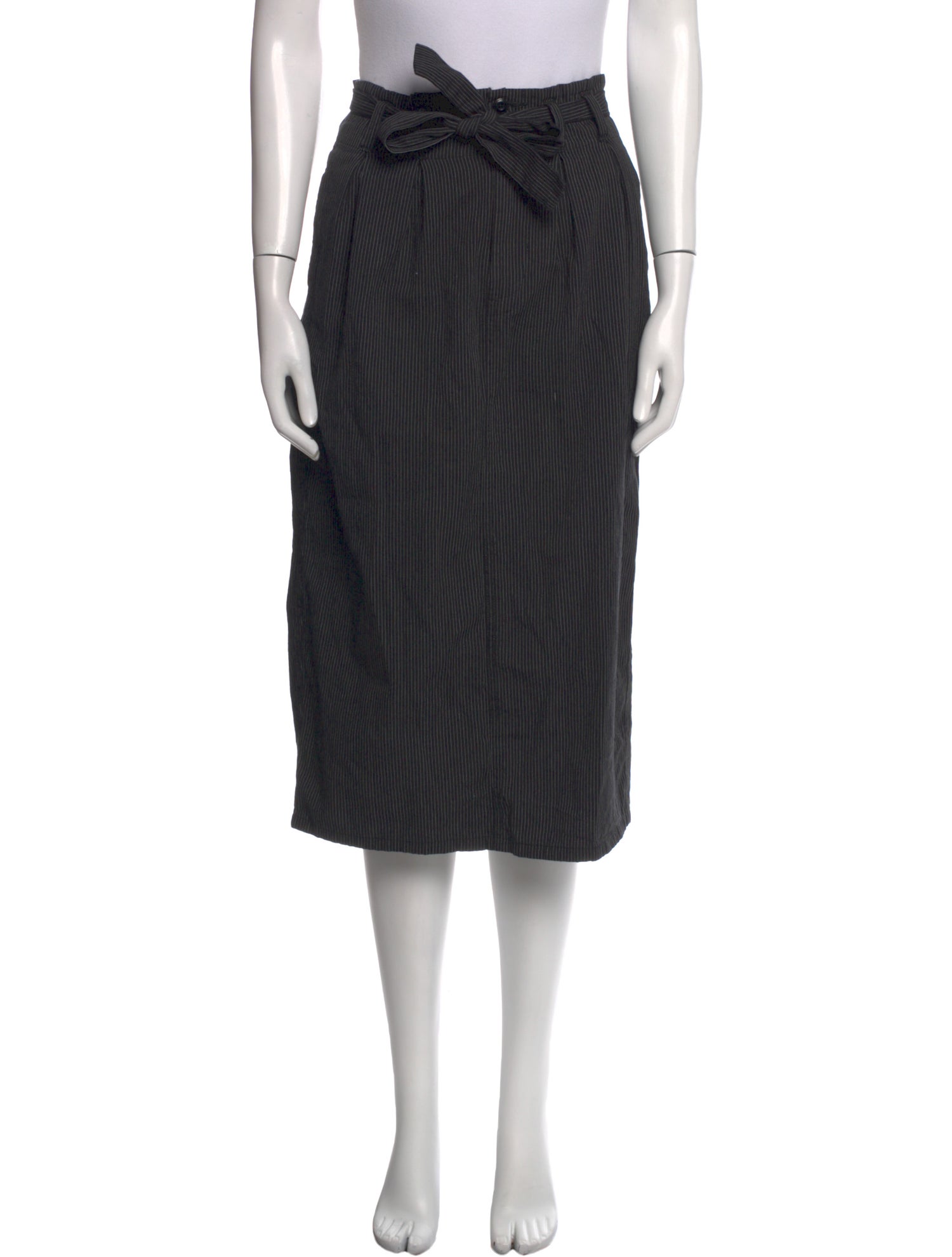 The Great Pleated Accents Midi Length Skirt w/ Tags