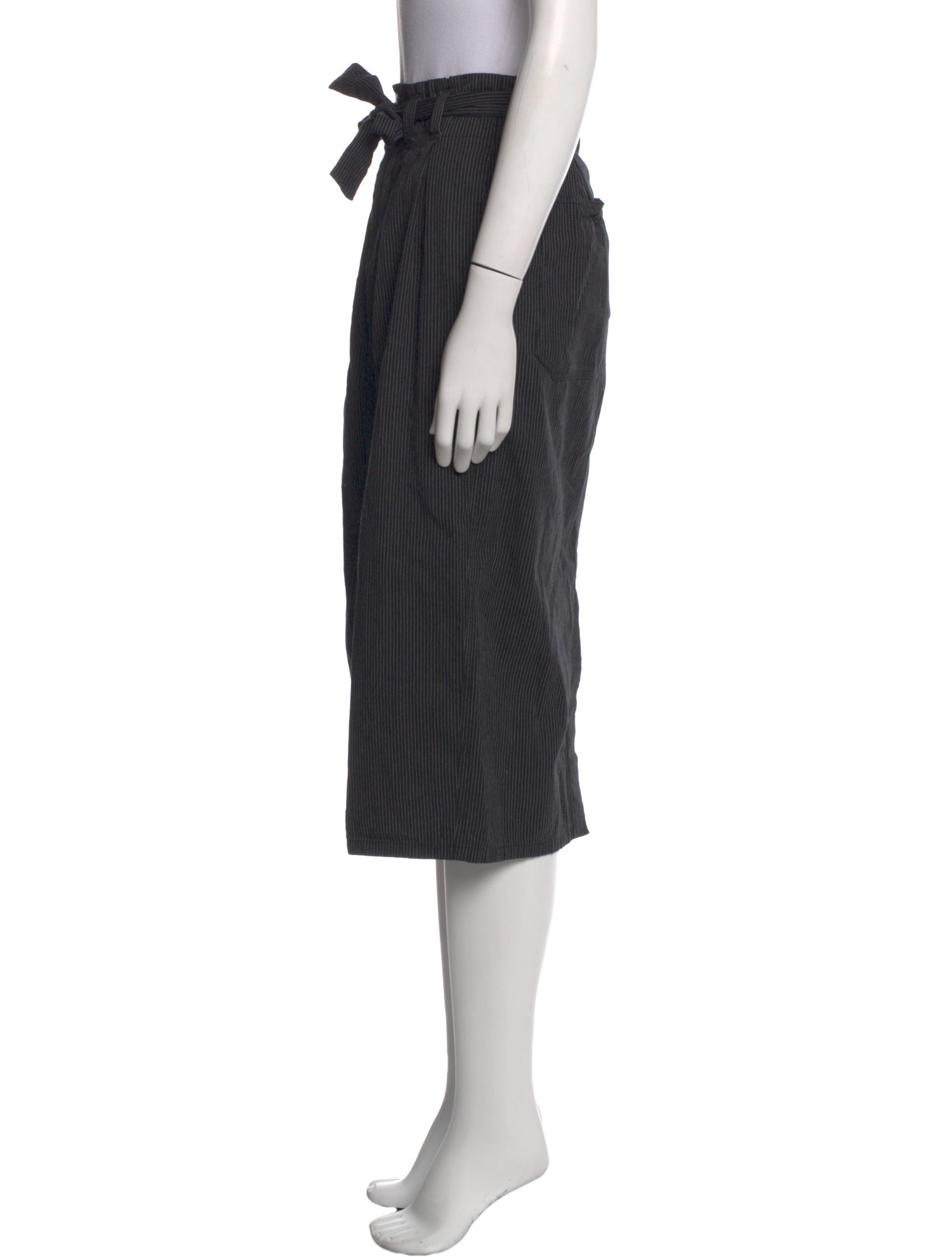 The Great Pleated Accents Midi Length Skirt w/ Tags