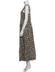 The Great Animal Print Long Dress