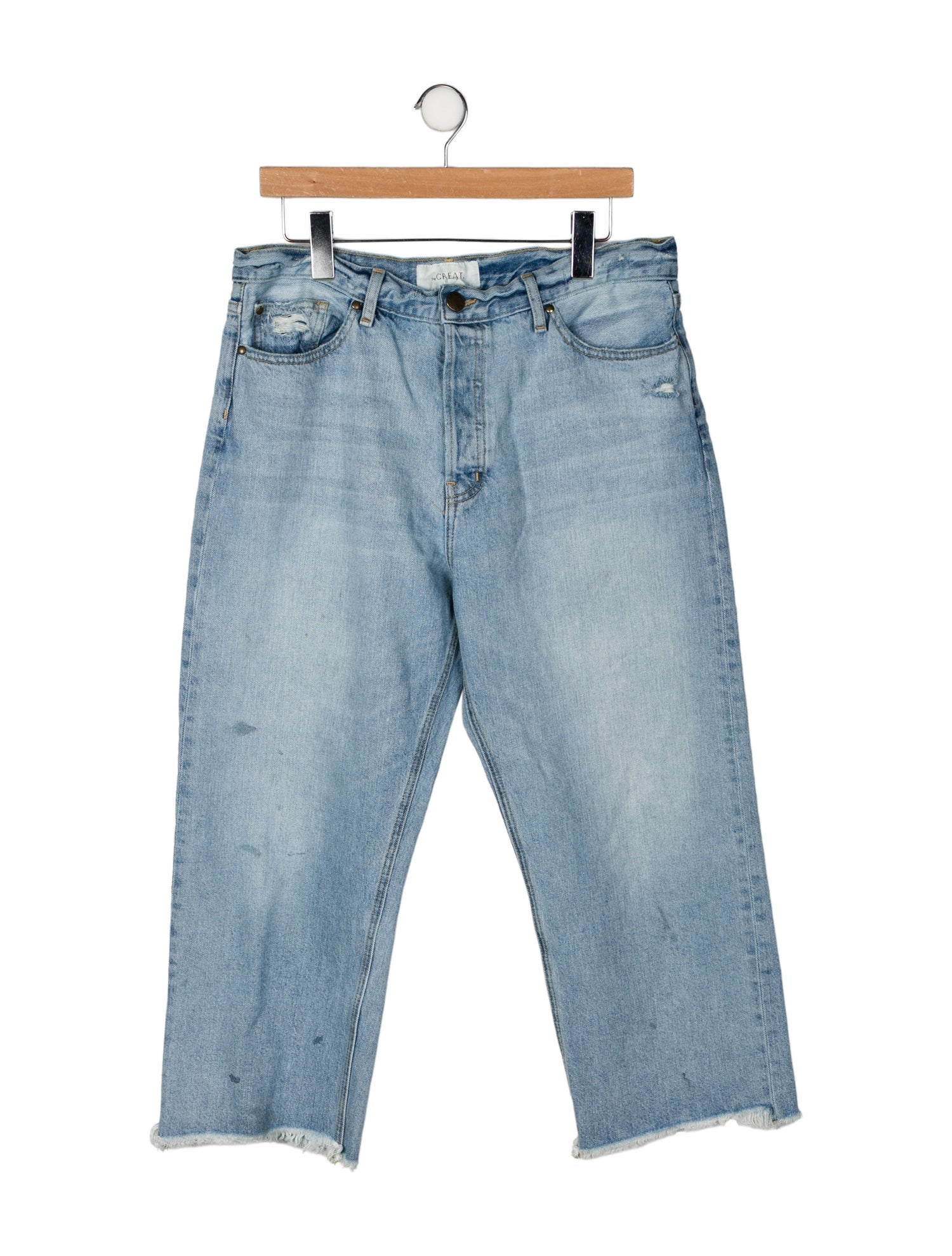 The Great High-Rise Wide Leg Jeans