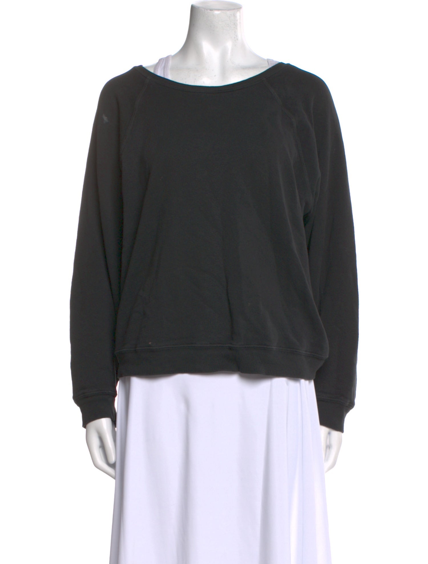 The Great Bateau Neckline Long Sleeve Sweatshirt