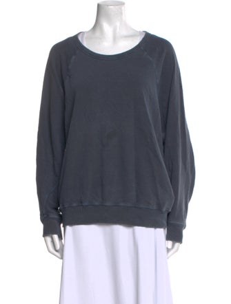 The Great Scoop Neck Long Sleeve Sweatshirt