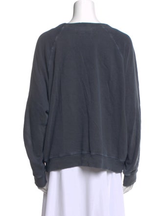 The Great Scoop Neck Long Sleeve Sweatshirt