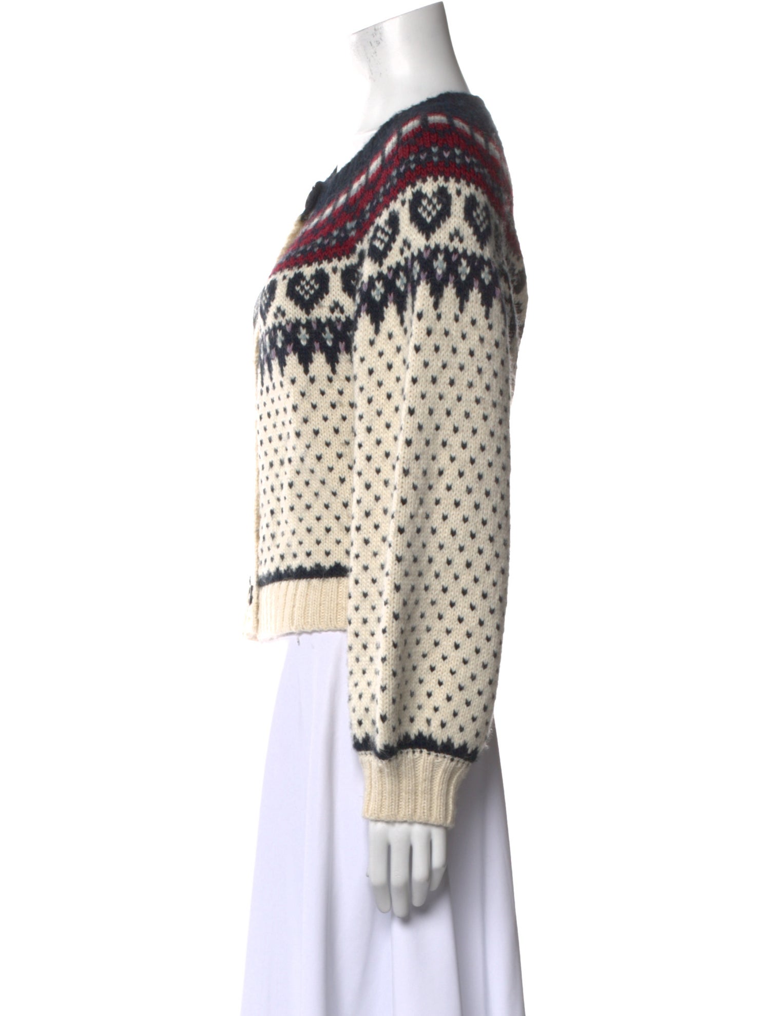 The Great Printed Scoop Neck Sweater