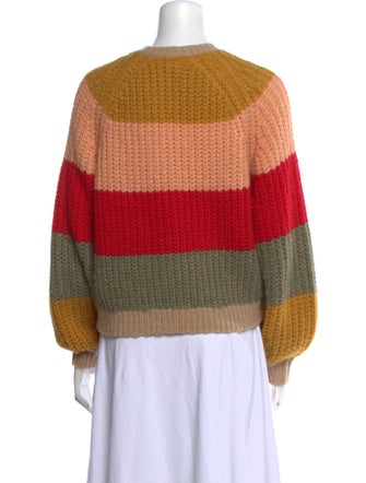 The Great Striped Scoop Neck Sweater