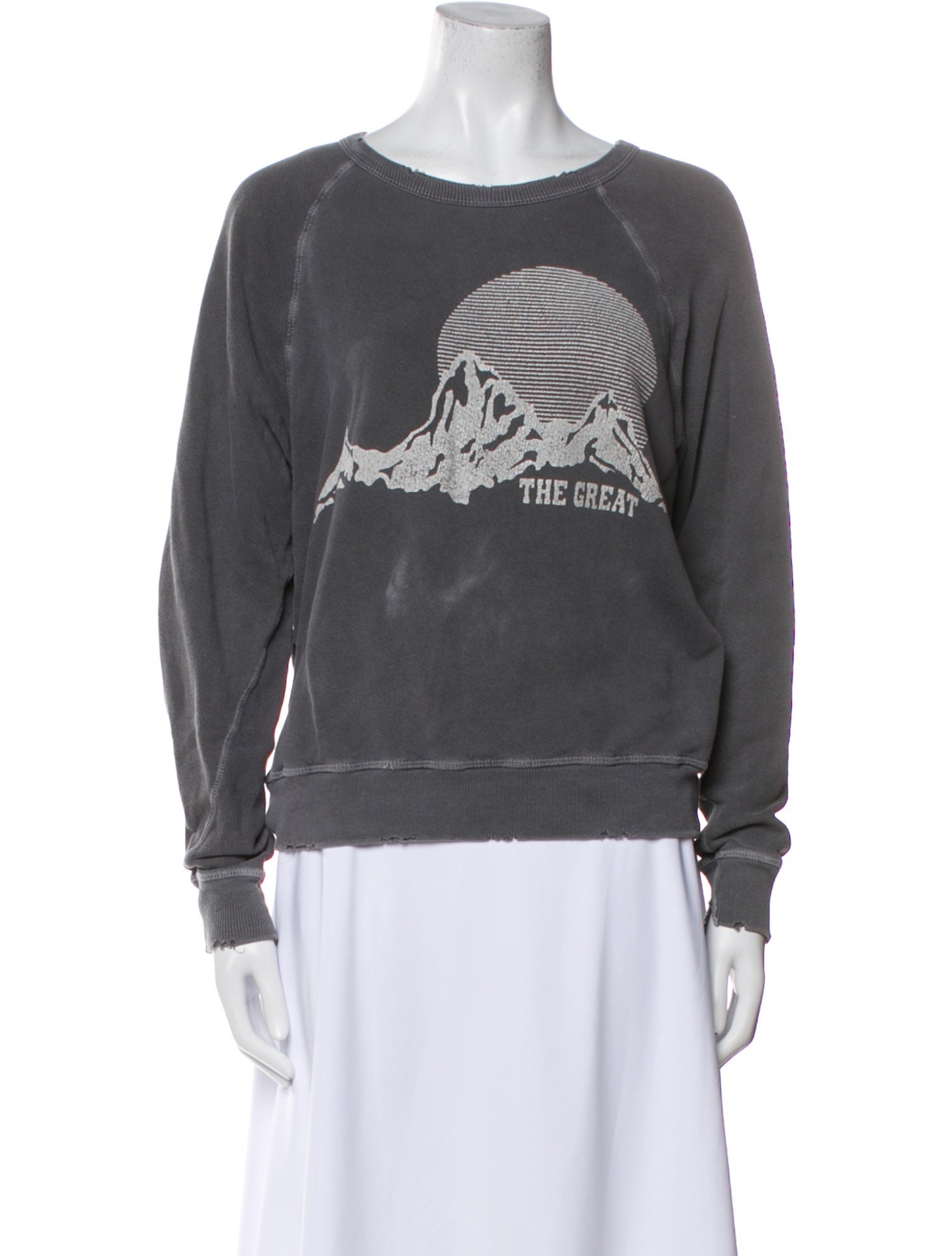 The Great Graphic Print Crew Neck Sweatshirt