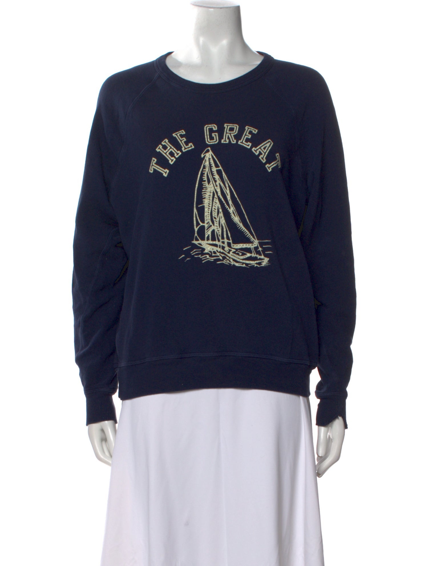 The Great Graphic Print Crew Neck Sweatshirt