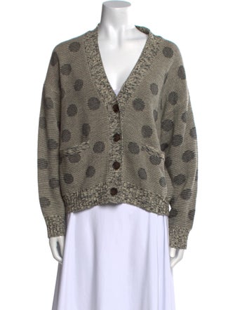 The Great Wool Polka Dot Print Sweater