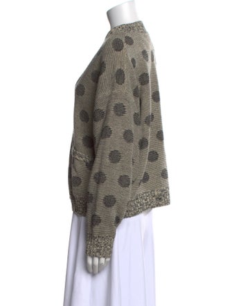 The Great Wool Polka Dot Print Sweater