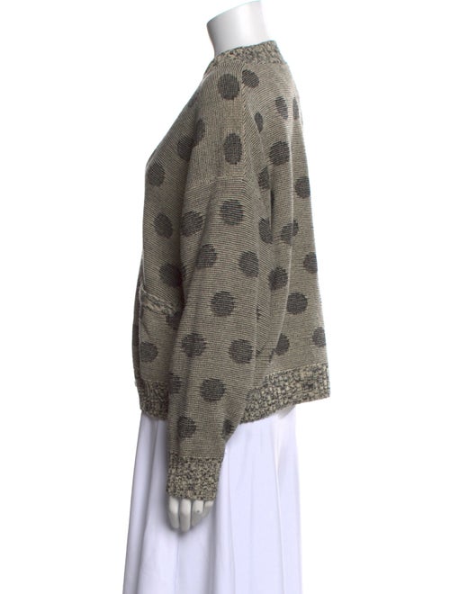 The Great Wool Polka Dot Print Sweater