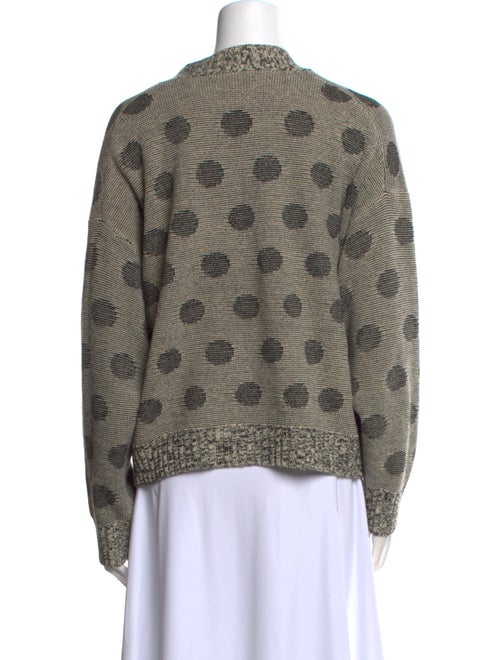 The Great Wool Polka Dot Print Sweater