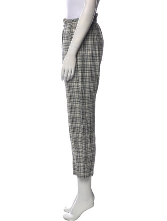 The Great Plaid Print Straight Leg Pants