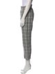 The Great Plaid Print Straight Leg Pants