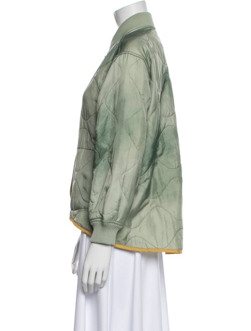 The Great Nylon Colorblock Pattern Bomber Jacket