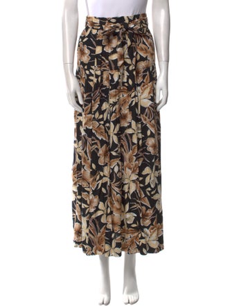 The Great Floral Print Midi Length Skirt