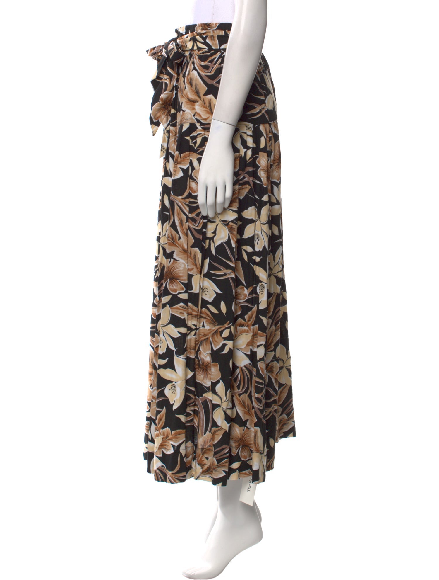The Great Floral Print Midi Length Skirt