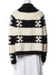 The Great Striped Open Front Sweater