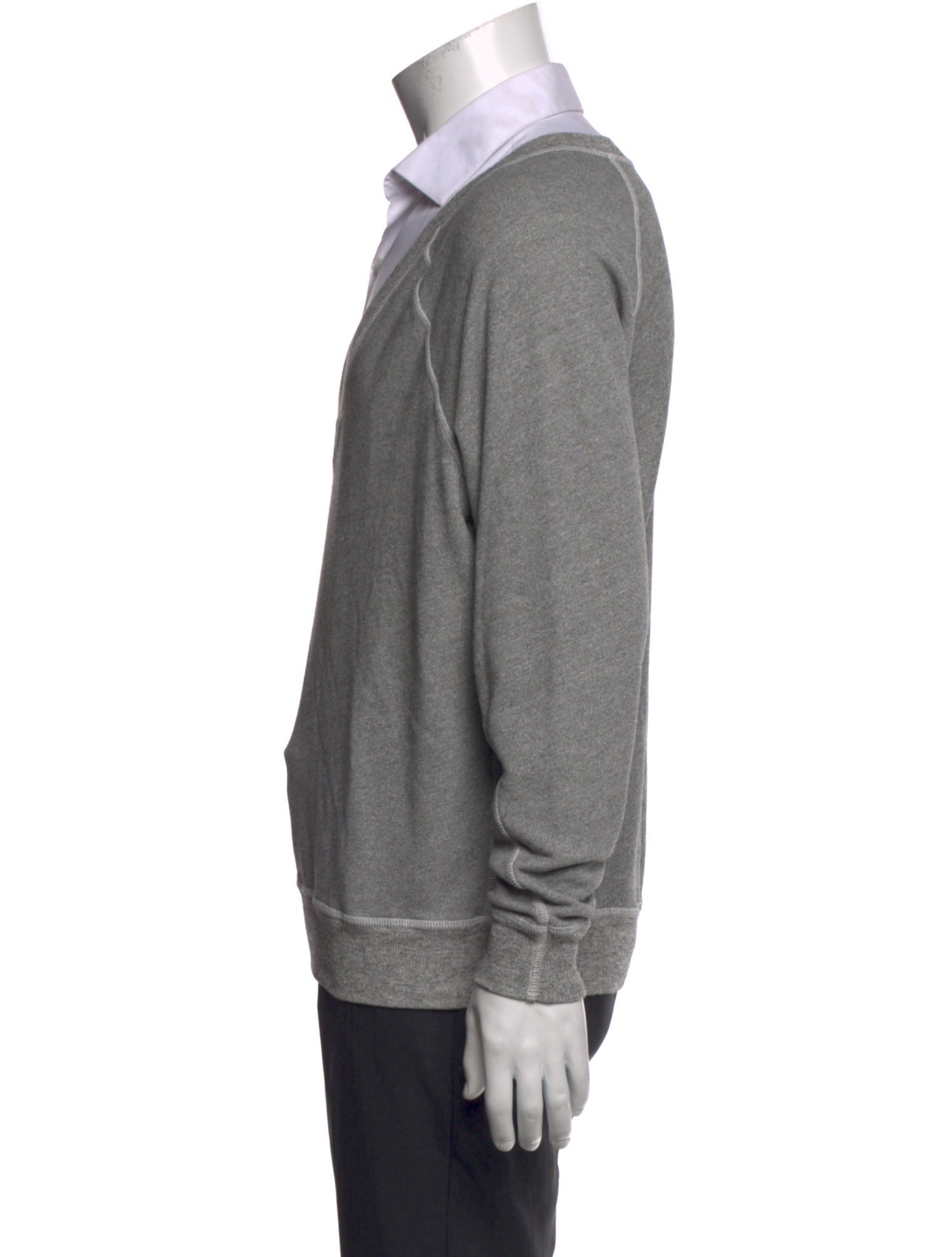 The Great V-Neck Long Sleeve Pullover
