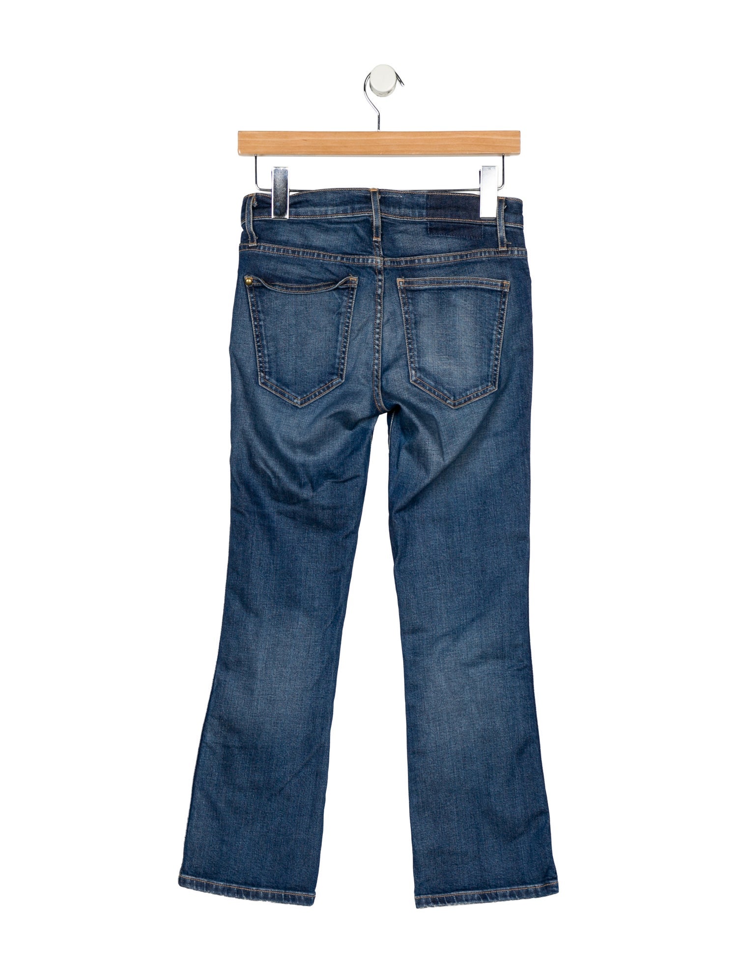 The Great Mid-Rise Wide Leg Jeans