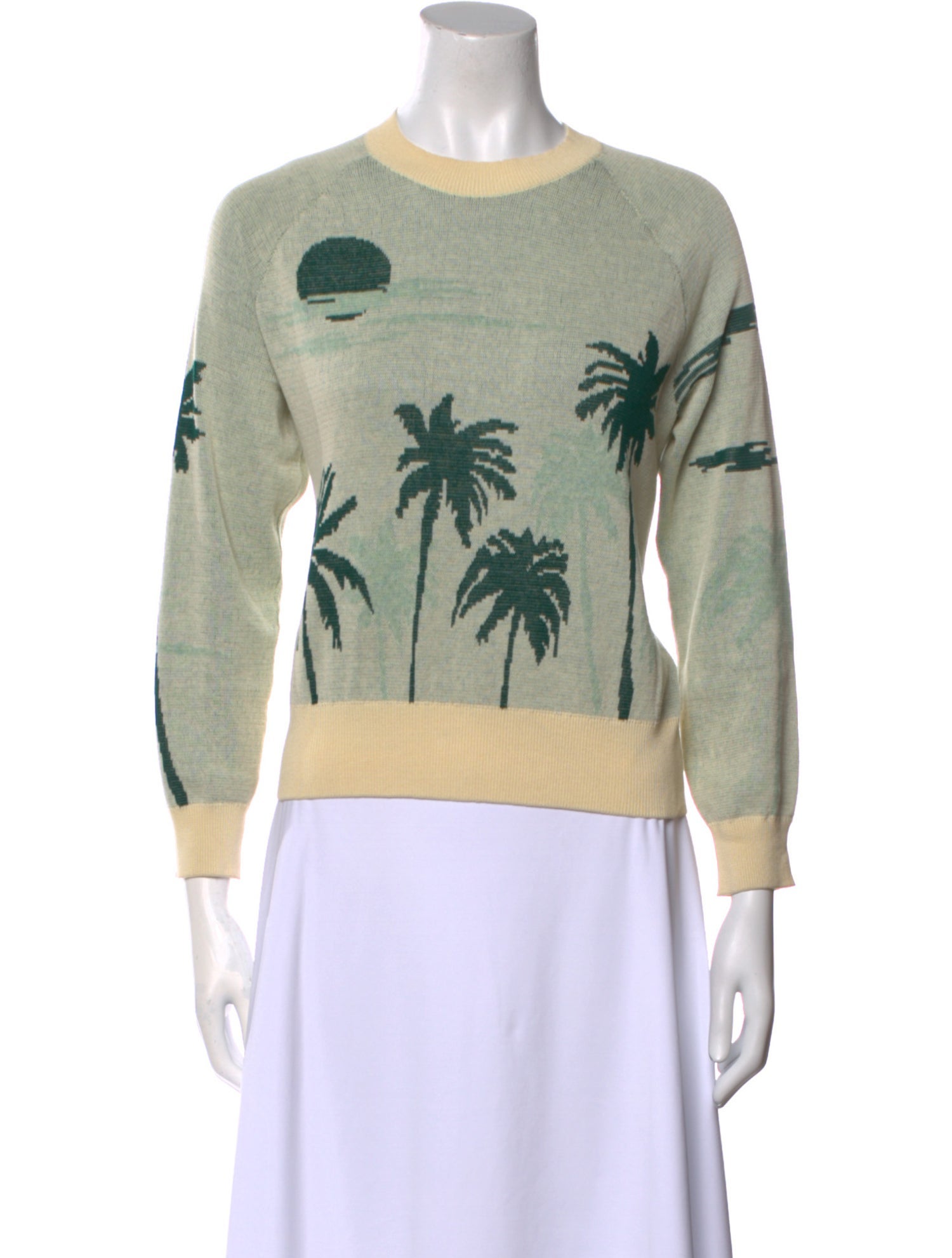 The Great Printed Crew Neck Sweater
