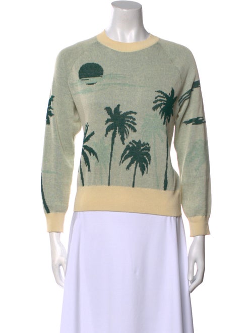 The Great Printed Crew Neck Sweater