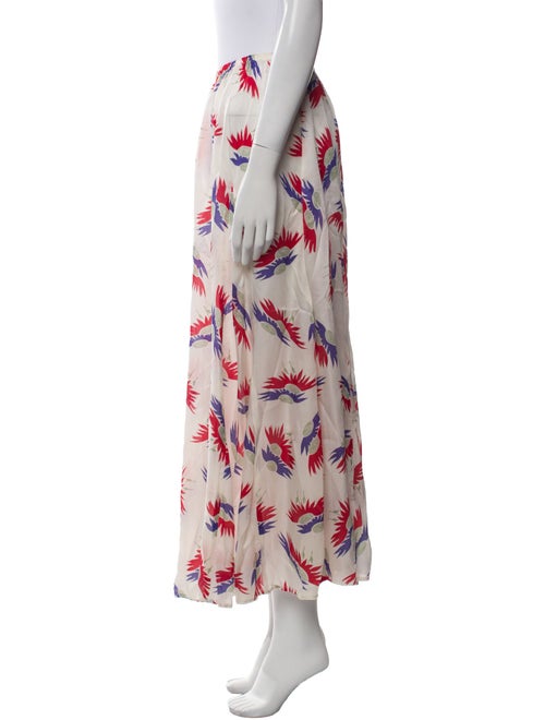 The Great Printed Midi Length Skirt