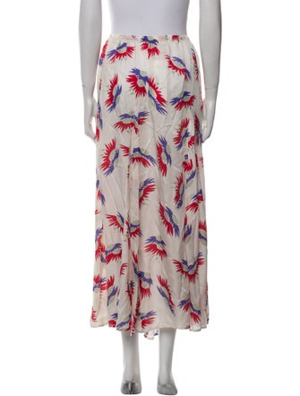 The Great Printed Midi Length Skirt