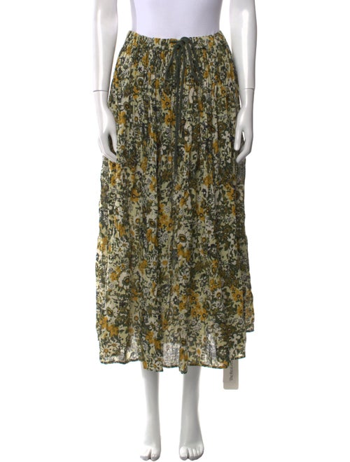 The Great Printed Midi Length Skirt