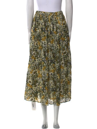 The Great Printed Midi Length Skirt