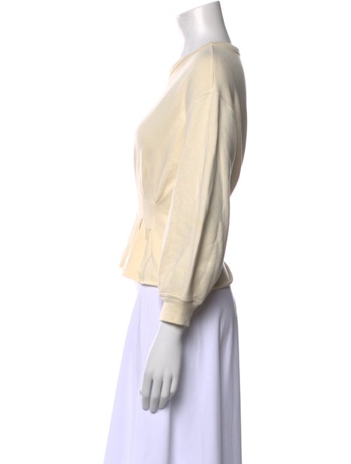 The Great Crew Neck Three-Quarter Sleeve Sweatshirt