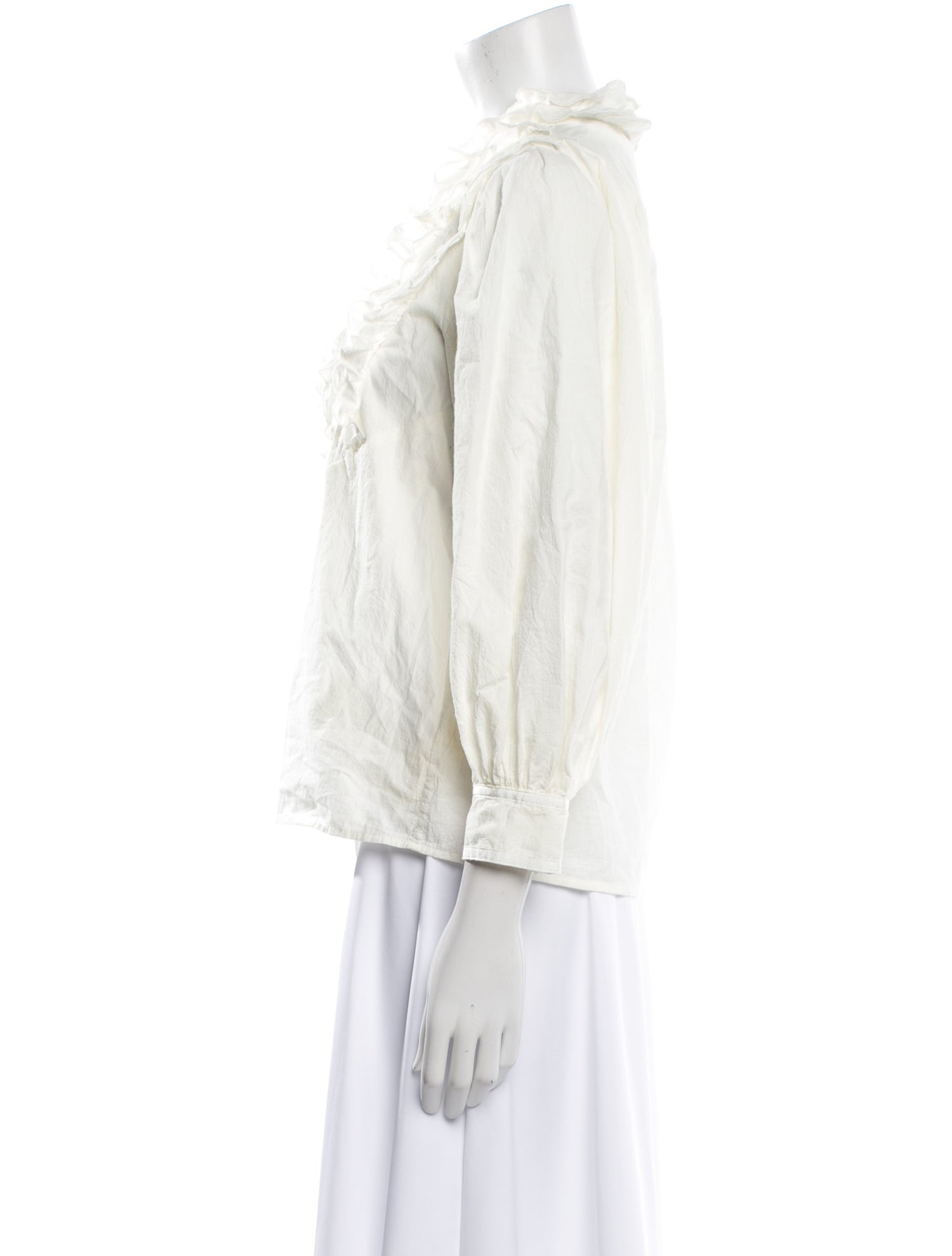 The Great V-Neck Long Sleeve Blouse