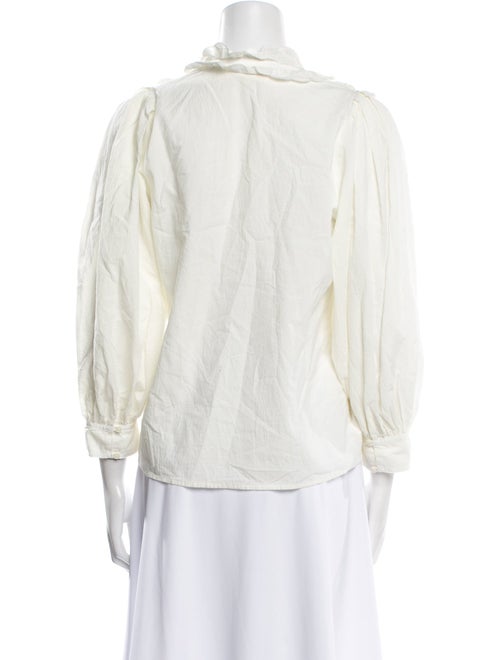 The Great V-Neck Long Sleeve Blouse