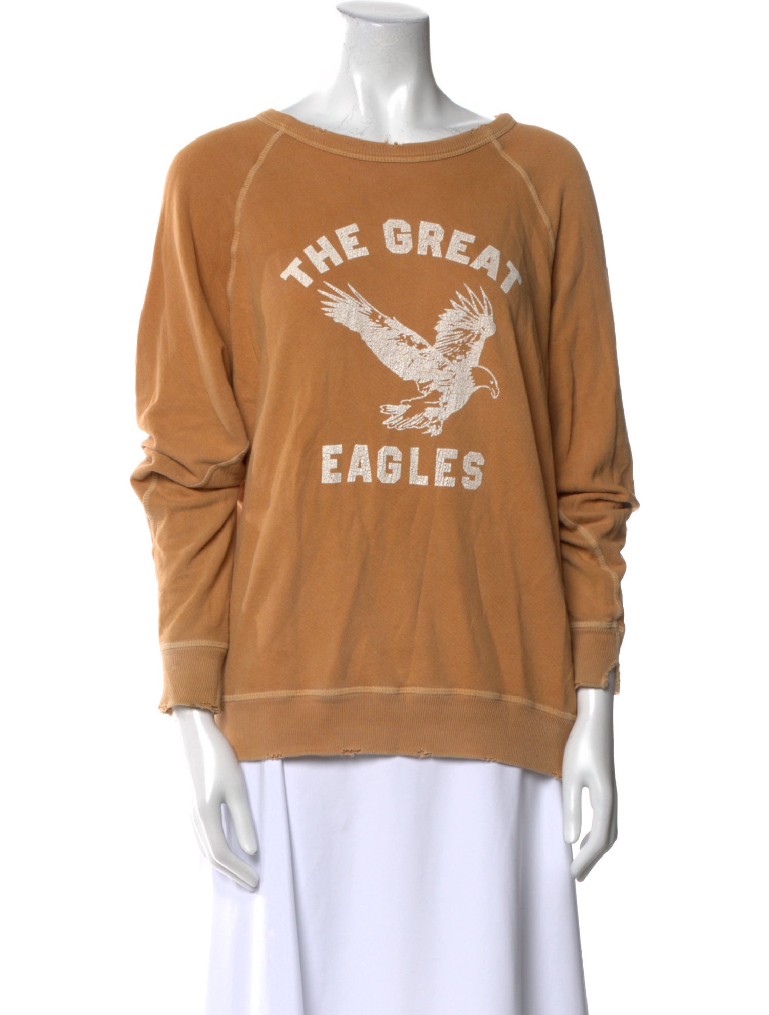 The Great Graphic Print Scoop Neck Sweatshirt