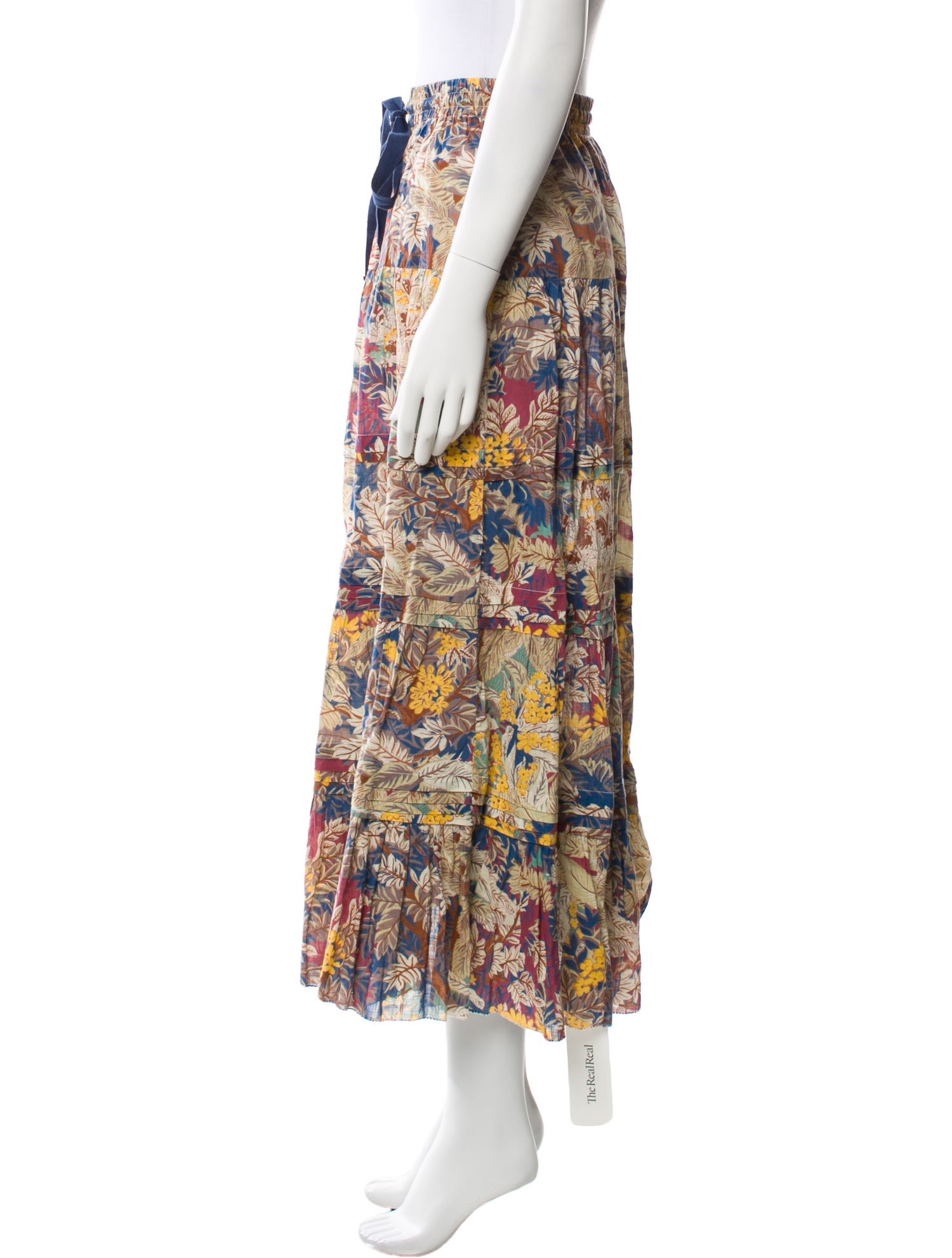 The Great Floral Print Midi Length Skirt
