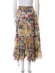 The Great Floral Print Midi Length Skirt
