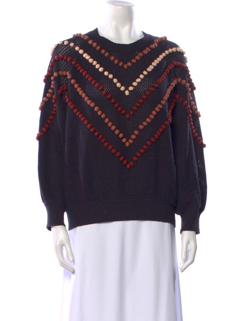 The Great Striped Crew Neck Sweater