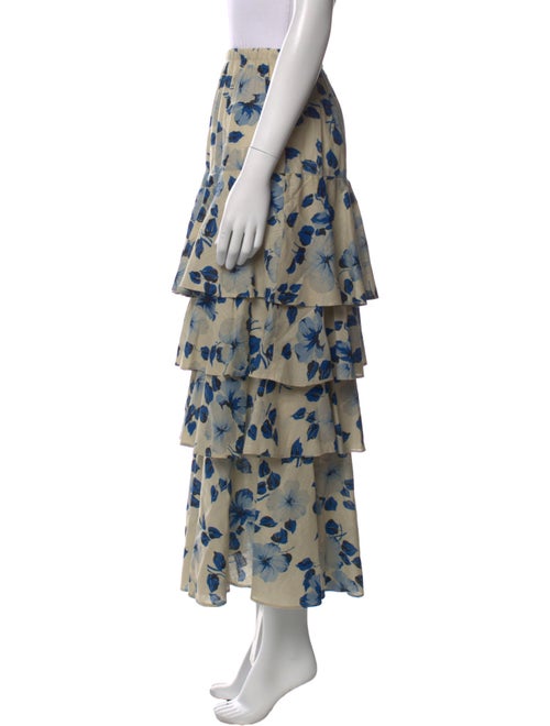 The Great Floral Print Midi Length Skirt